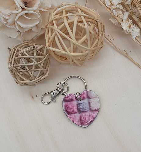 Knit Themed Key Chain