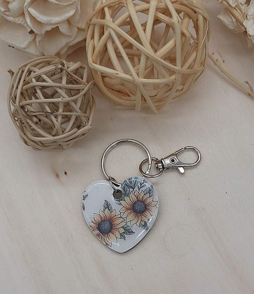 Sunflower Key Chain