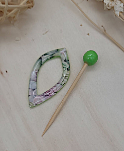 Succulent Shawl Pin | A