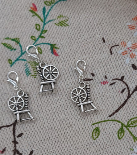 Spinning Wheel Stitch Markers | Crochet