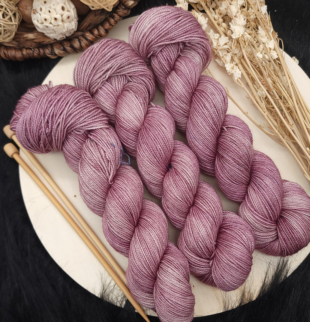 Antique Mauve | Silk Sock