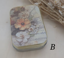 Load image into Gallery viewer, Yellow Floral Tin - B