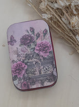 Load image into Gallery viewer, Pink Floral Tin - E