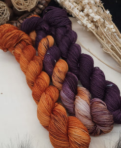 Darkness Blooms | Classic Sock yarn set