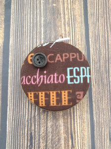 Coffee themed Measuring Tape